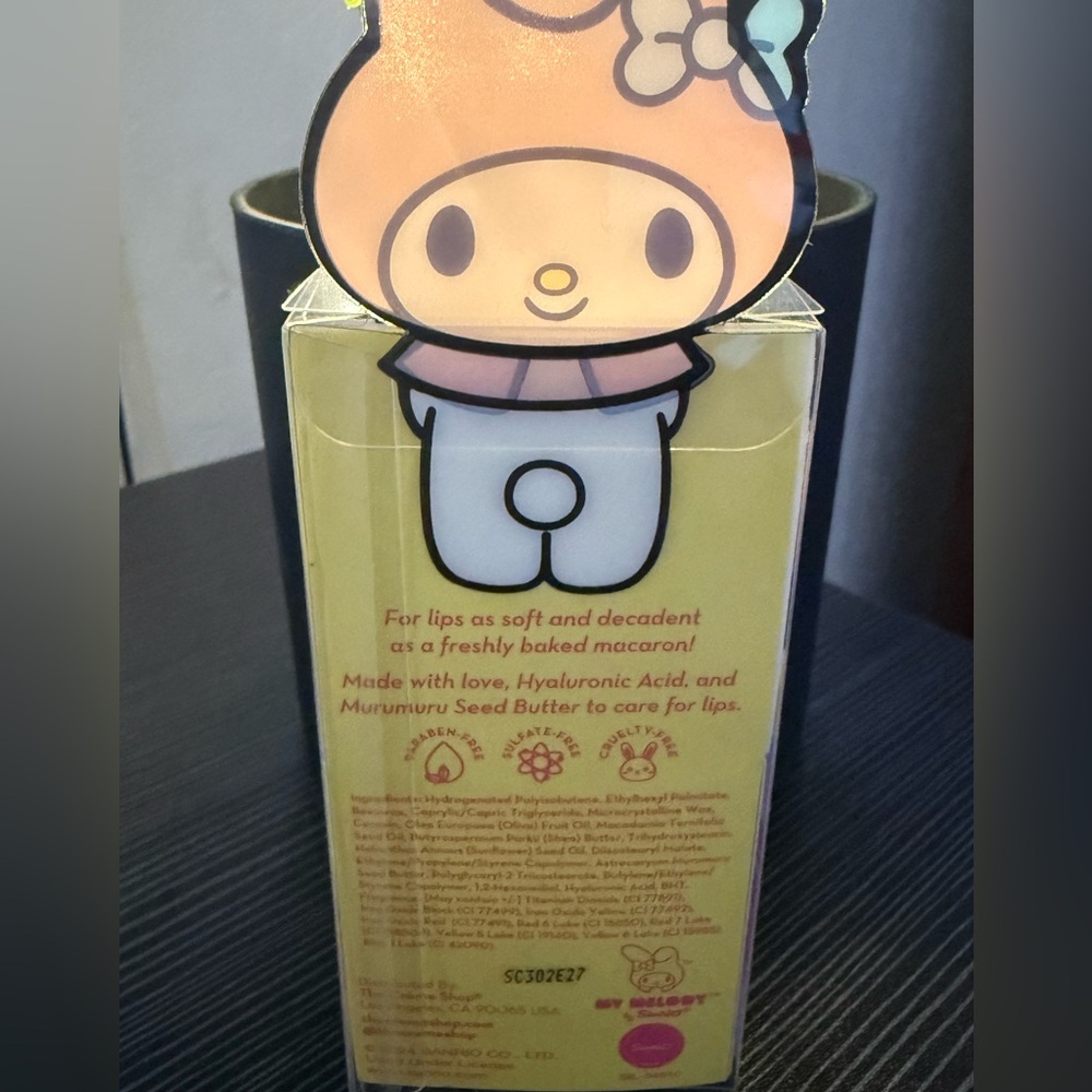 🌻 The Creme Shop My Melody Macaron Lip Balm NWT NIP - Picture 3 of 4